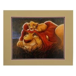 Disney Art Print - ''Lion King The Bond'' By Darren Wilson