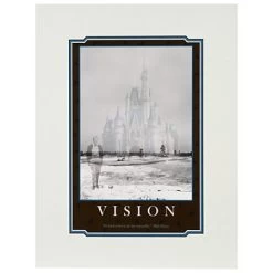 Disney Art Print - Walt Disney ''Vision'' Deluxe Print