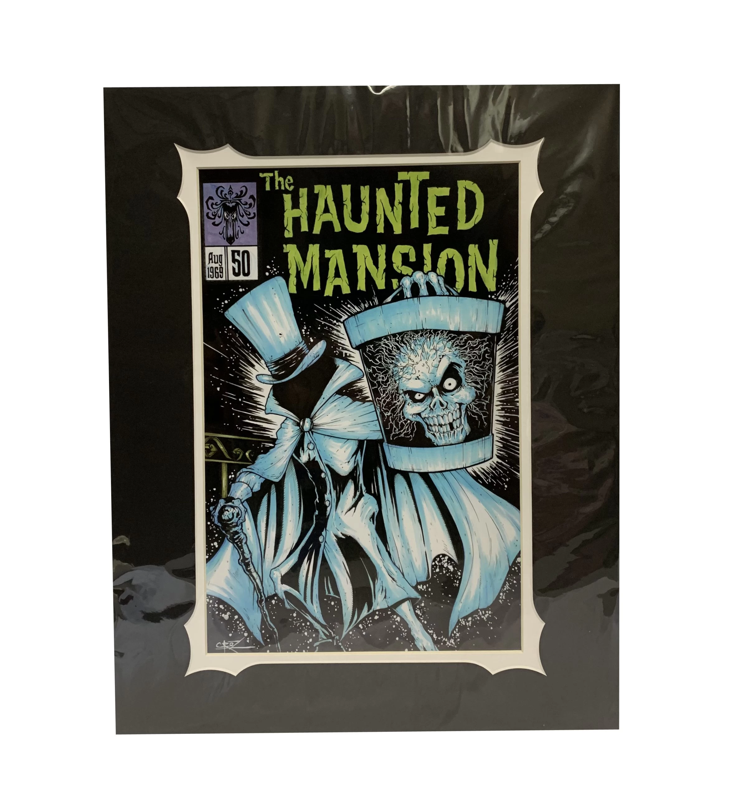 Disney Brian Crosby Art Print - The Haunted Mansion #50 3 Disney Brian Crosby Art Print - The Haunted Mansion #50