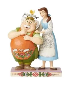 Disney Jim Shore Figure - Belle And Maurice The Inventor