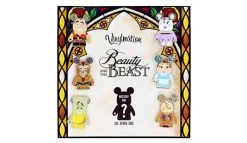 Disney Booster Pin Set - Beauty And The Beast - 7 Pins