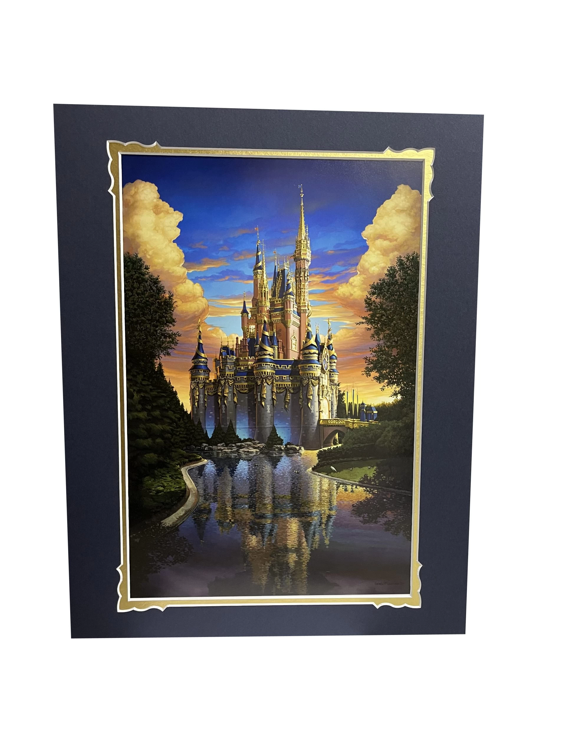 Disney Art Print - Magical Reflections - 50th Anniversary 3 Disney Art Print - Magical Reflections - 50th Anniversary