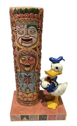 Disney Jim Shore Figurine - 50th Anniversary - Donald Enchanted Tiki